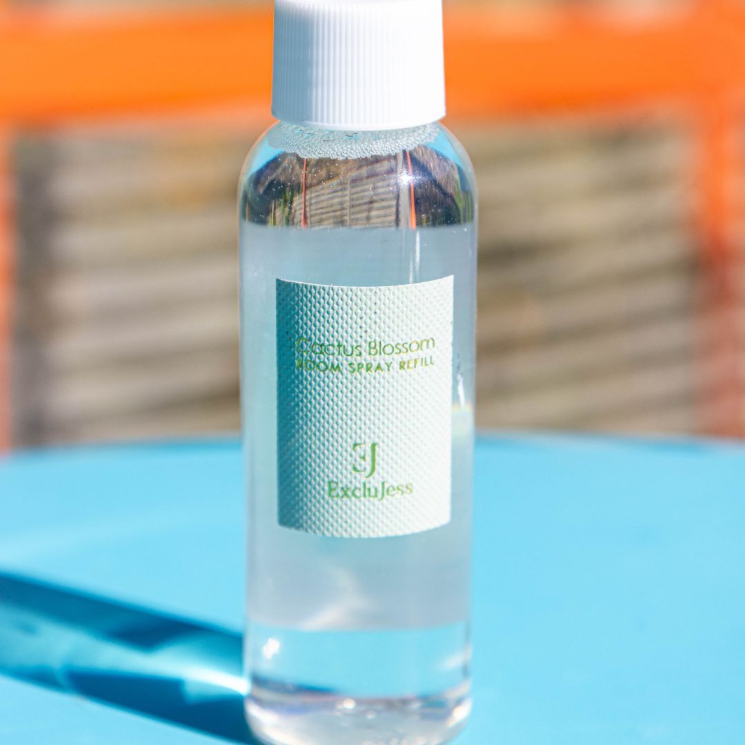 Cactus en blossom green leather refill room spray 100ml