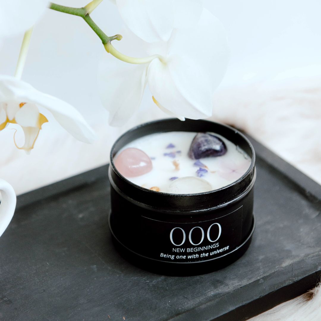 Black manifest candle 000