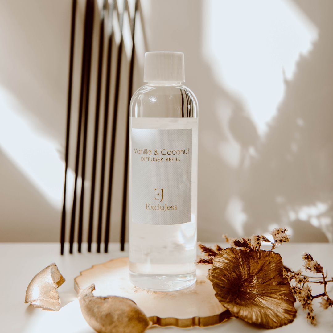 Vanilla and coconut white refill 200ml diffuser