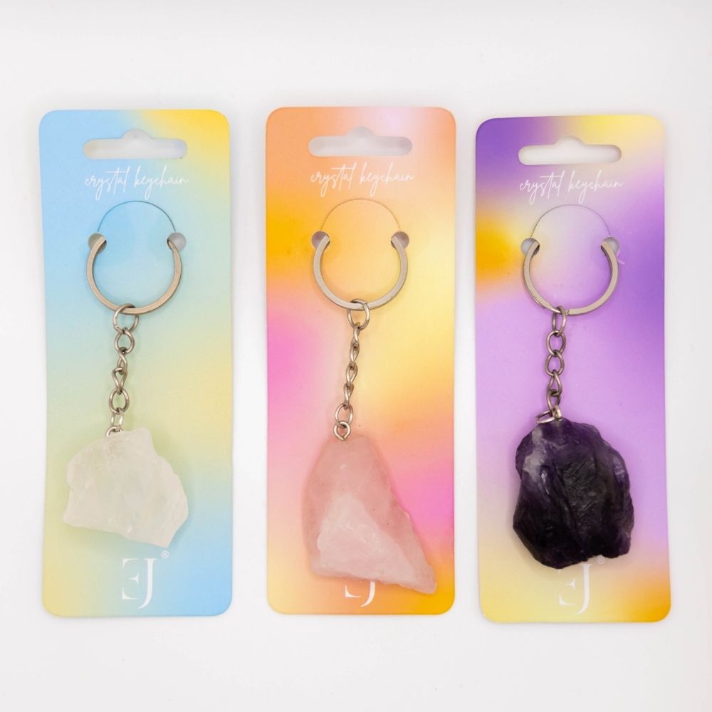 Amethyst Keychain