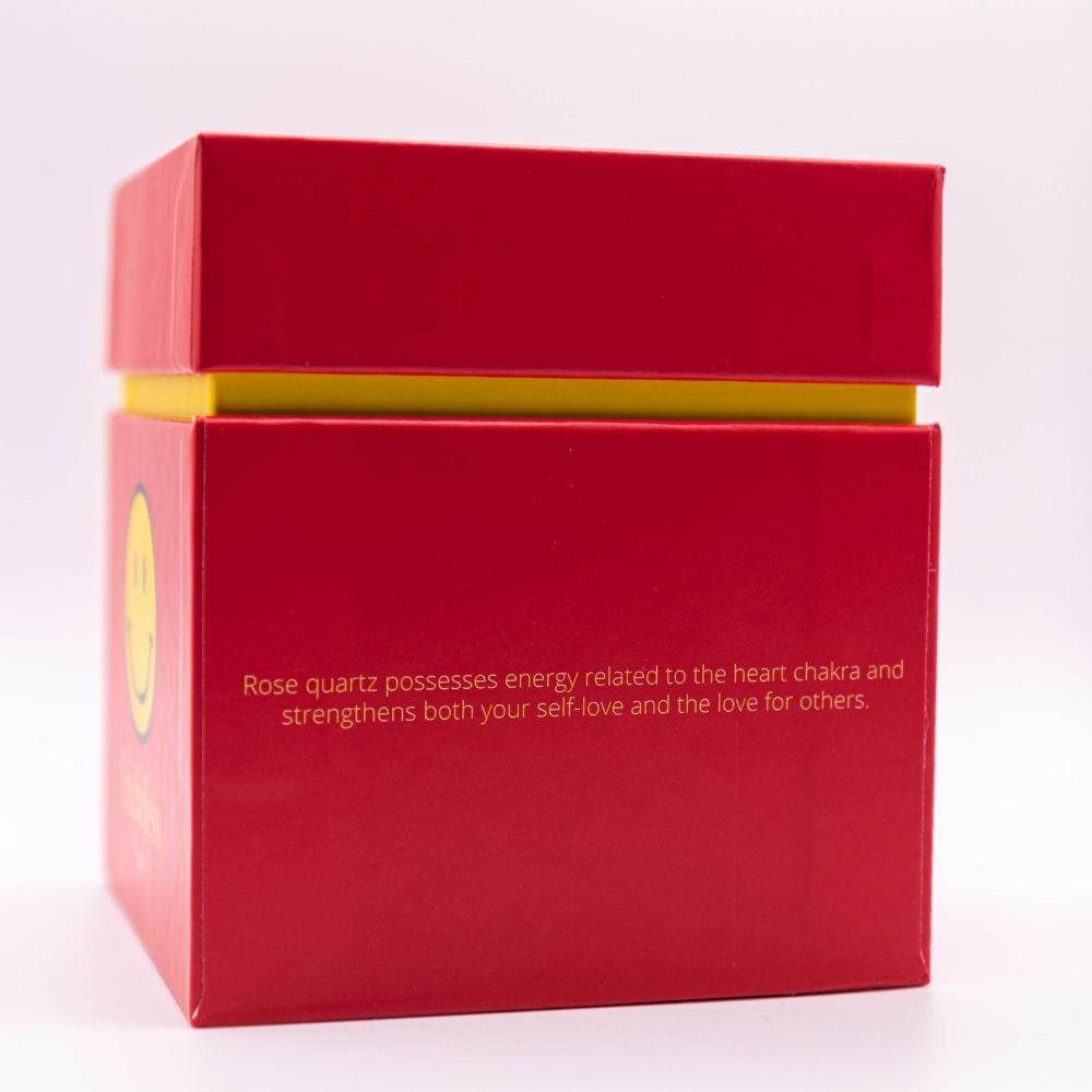 Smiley candle – Pink