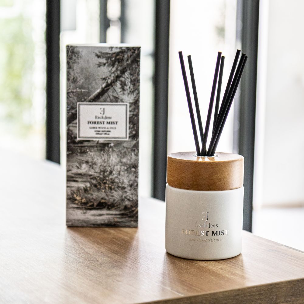 Forest Mist Fragrance Sticks – Amber Wood & Spice