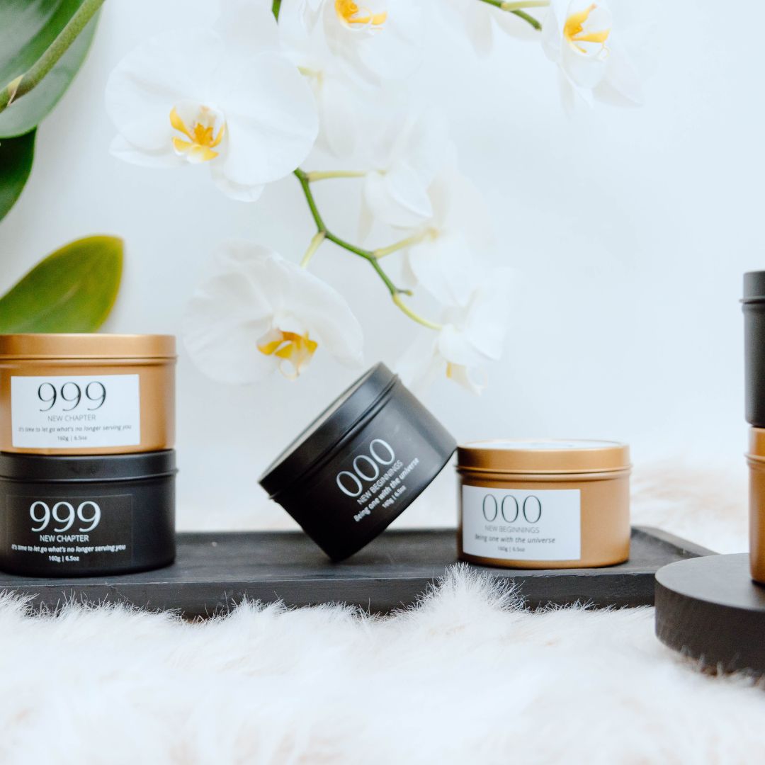 Black manifest candle 000