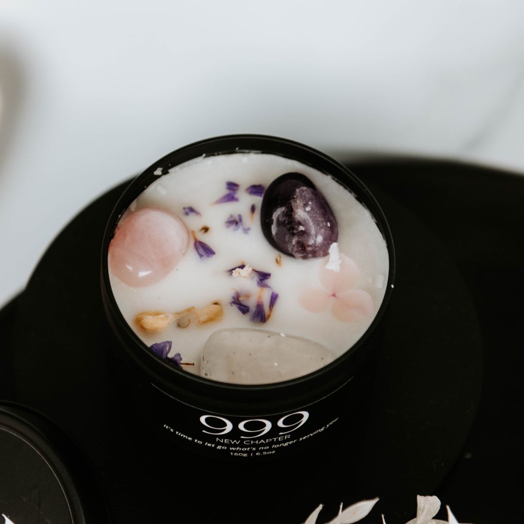 Black manifest candle 999