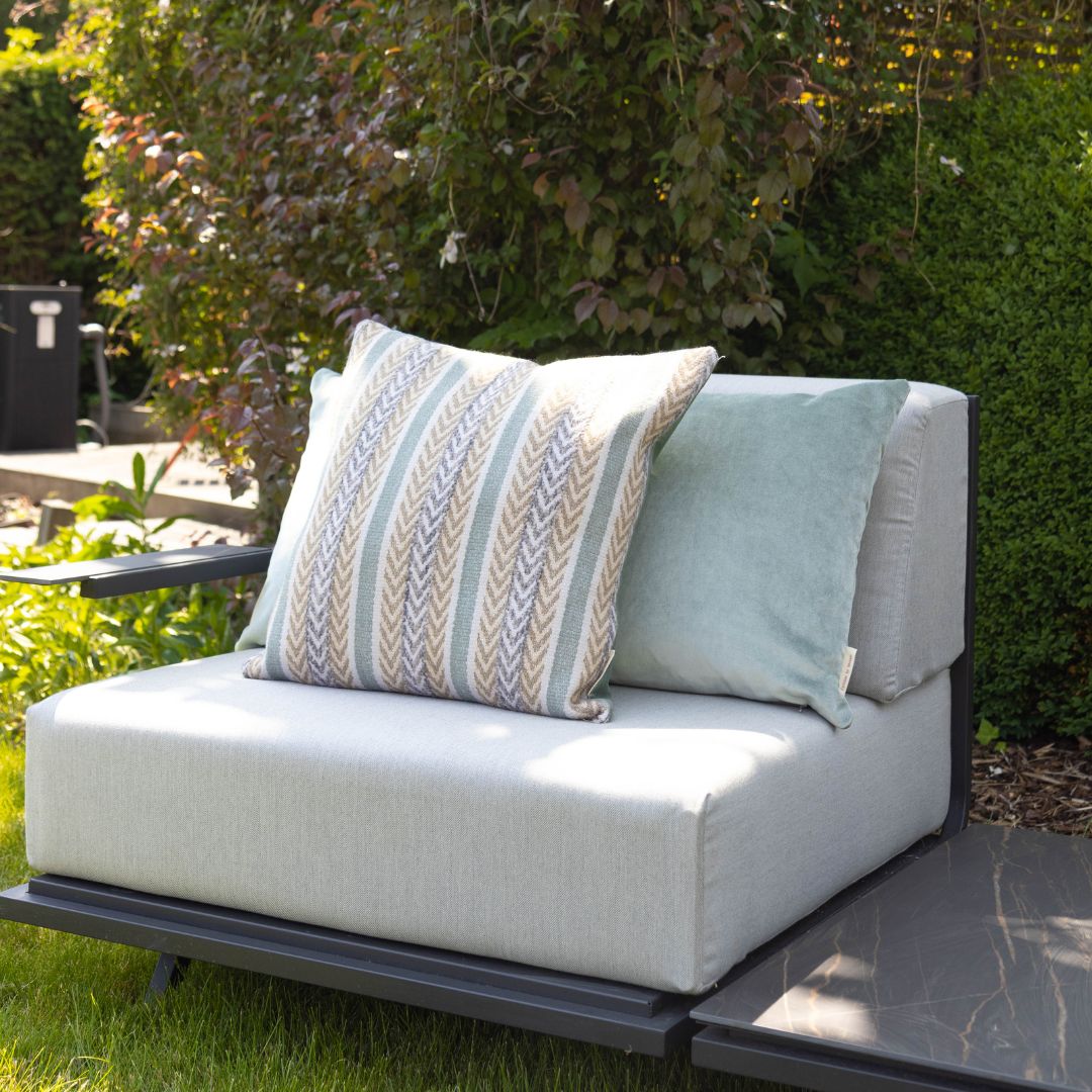 Set of decorative cushions: The aqua match