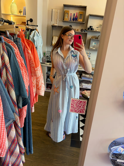 Kelly – Kleurrijke jurk met vrolijke print dames