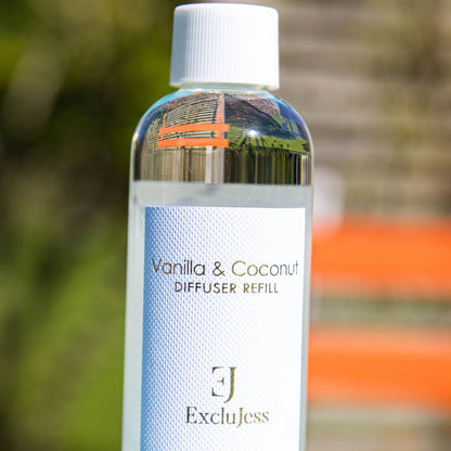 Vanilla and coconut white refill 200ml diffuser
