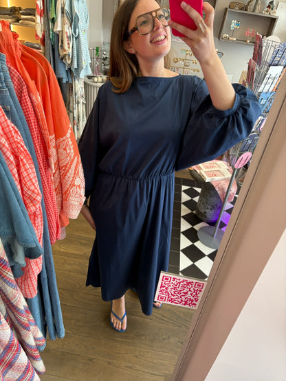 Daisy – Blauwe zomerjurk dames