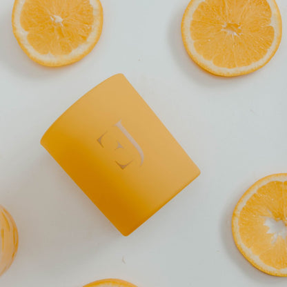 Crystal candle citrine : Abundance