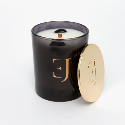 Beijing luxury scented candle Obsidian crystal – Peach & Oolong tea
