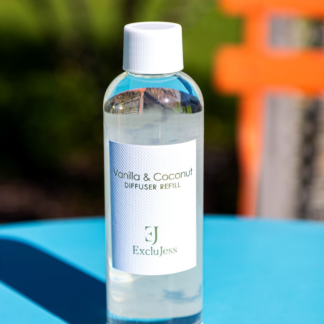 Vanilla and coconut white refill 200ml diffuser