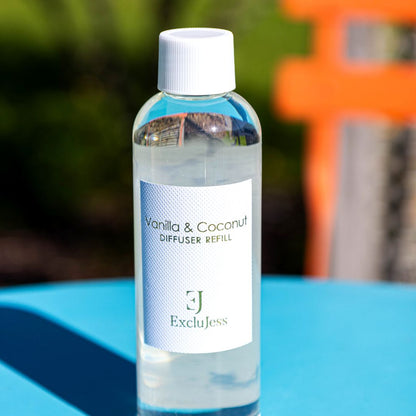 Vanilla and coconut white refill 200ml diffuser