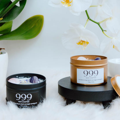 Black manifest candle 999