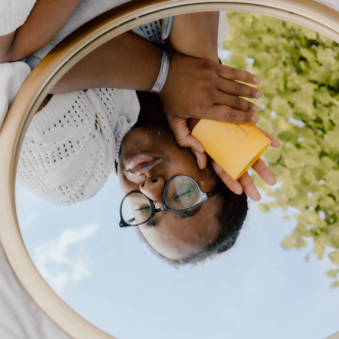 Crystal candle citrine Abundance