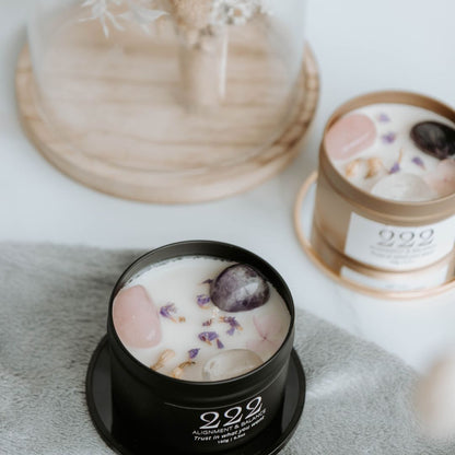 Black manifest candle 222