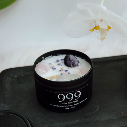 Black manifest candle 999