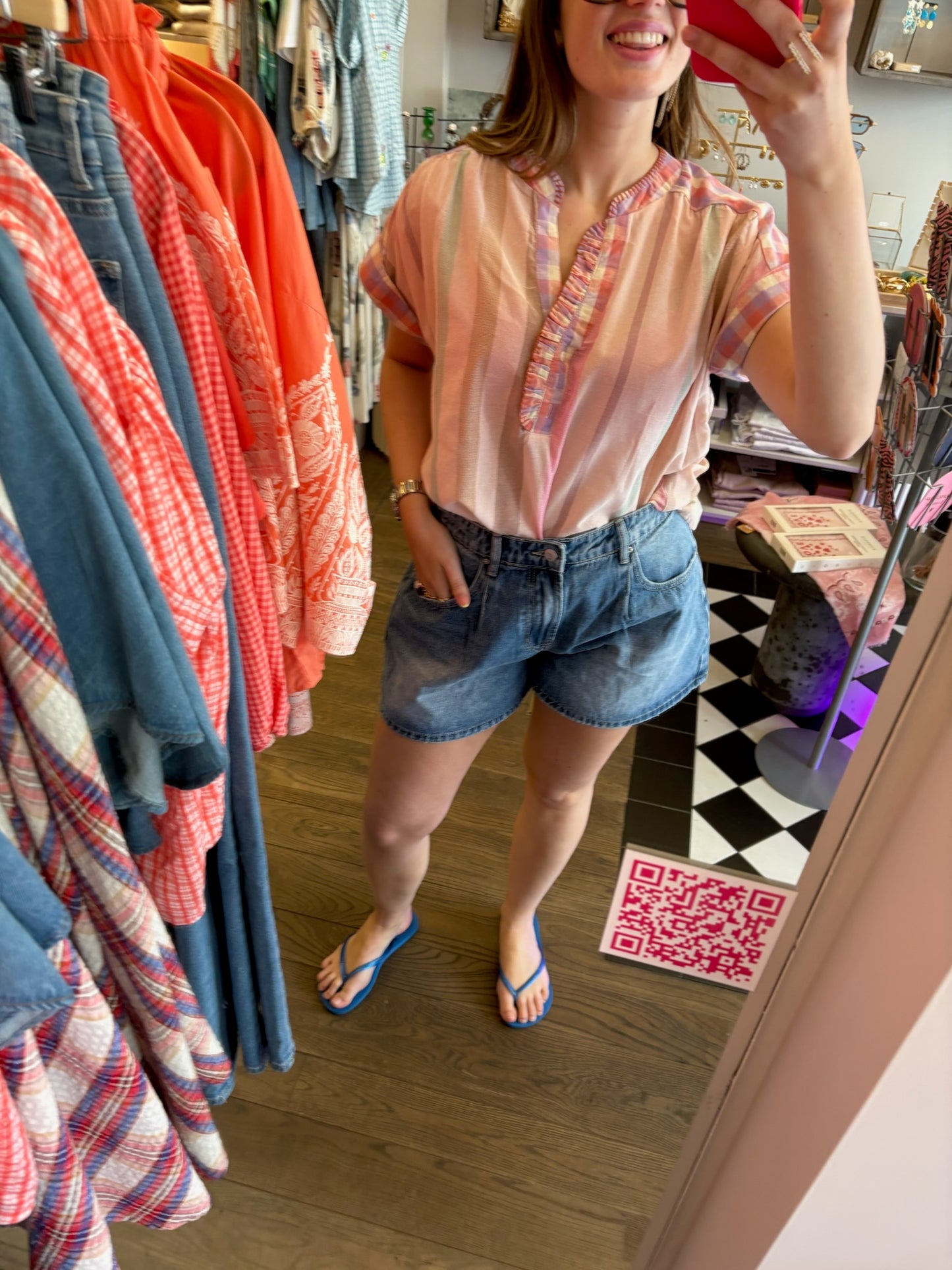 Lin – Luchtige zomerbloes dames
