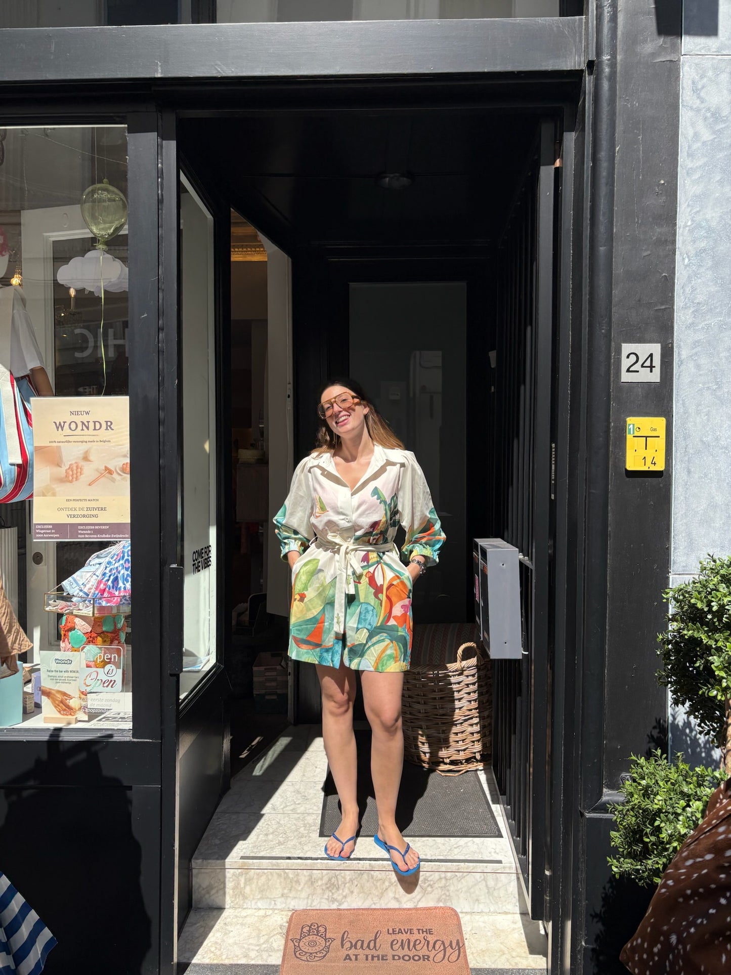 Ally – Tropische zomerjurk dames