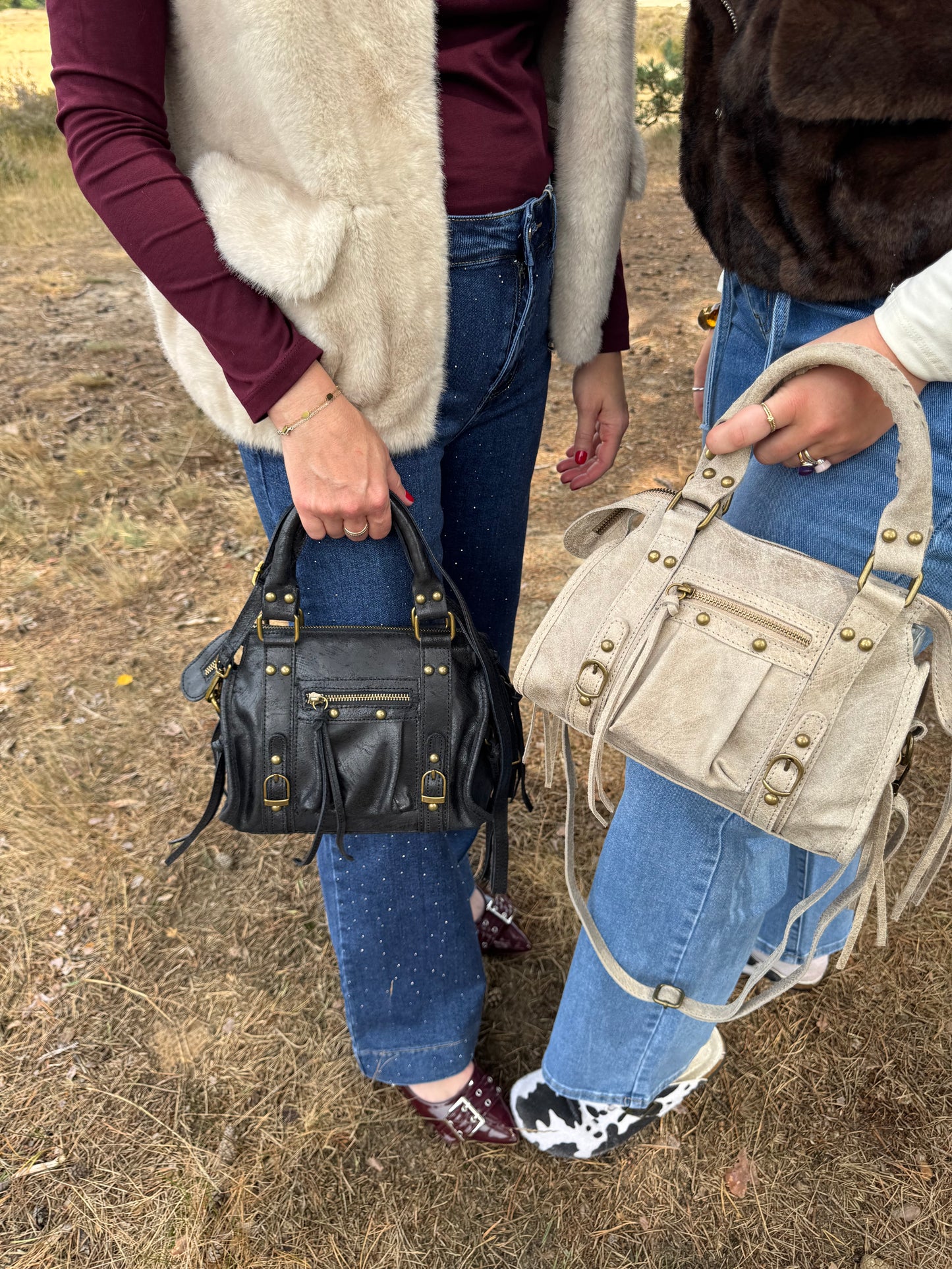 Handtas Beige