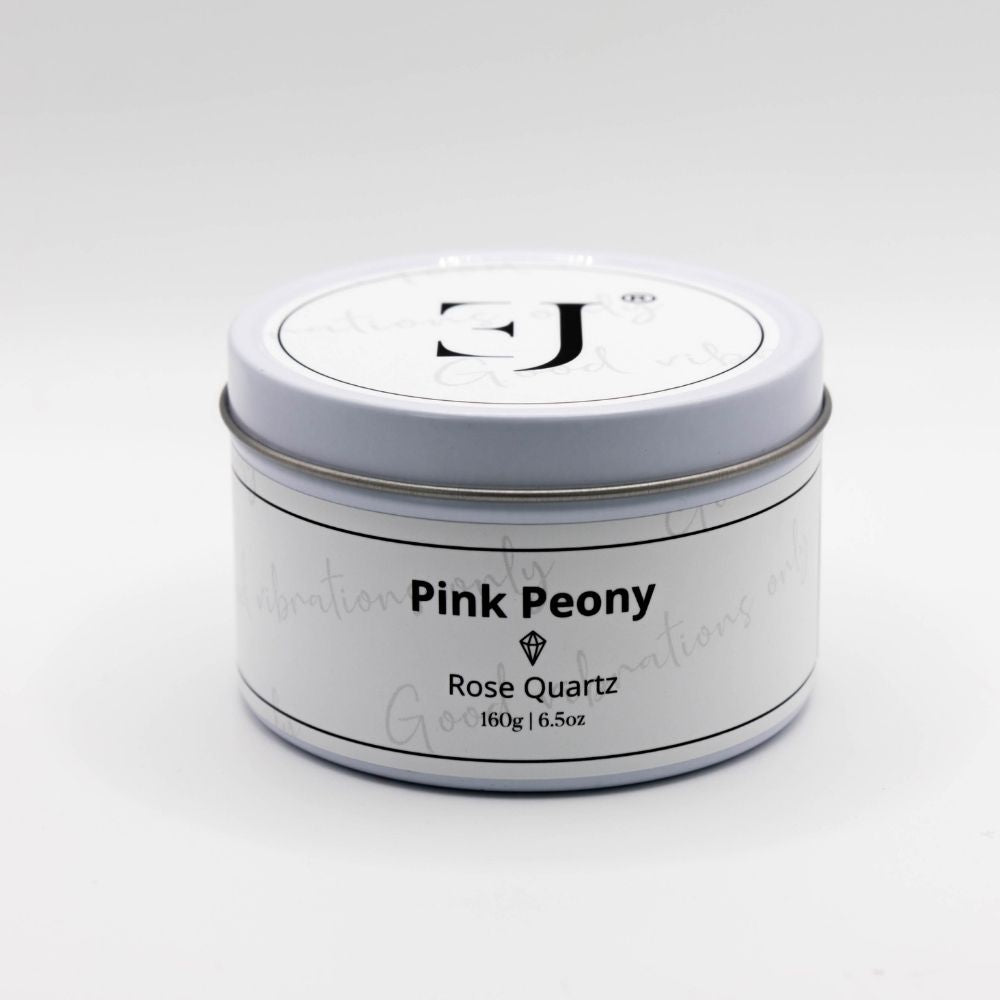 Quote candle in tin – Good vibrations only