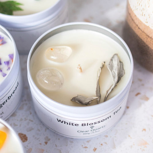 Quote candle in a can – Keep going keep growing