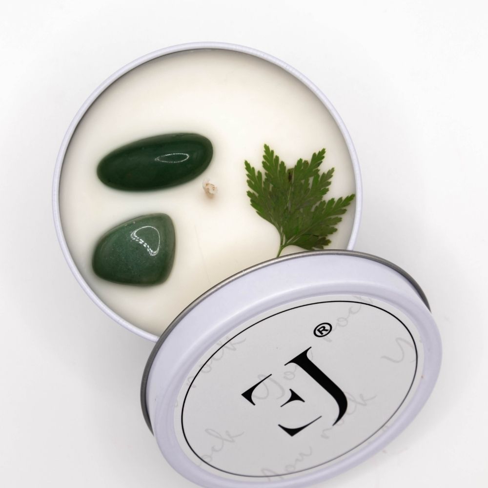Quote candle in tin – You rock