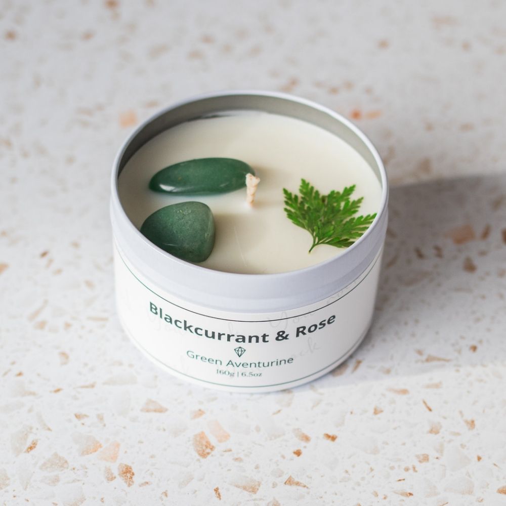 Quote candle in tin – You rock