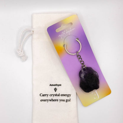 Amethyst Keychain