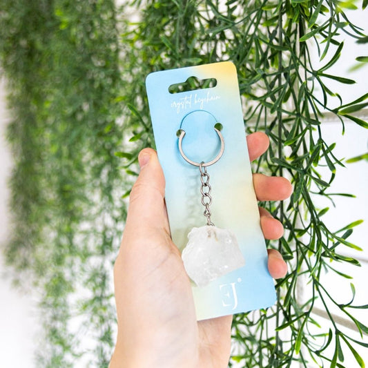 Keyring Clear quarts