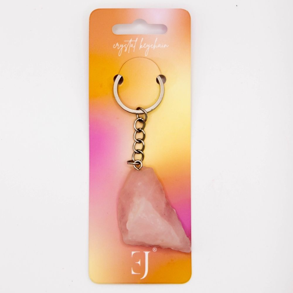 Keyring Rose quarts