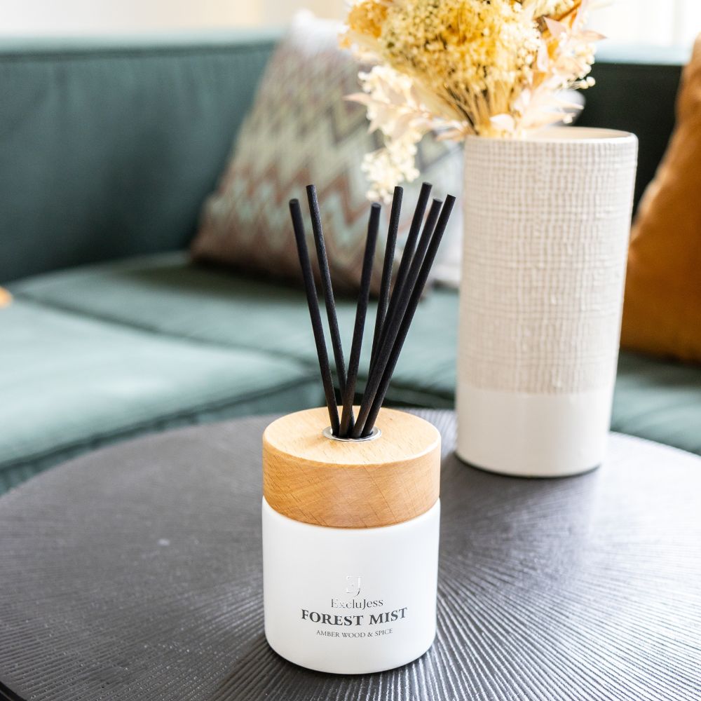Forest Mist Fragrance Sticks – Amber Wood & Spice