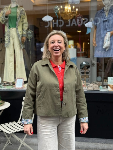 Camille Kaki Veste