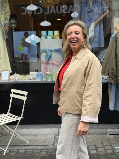 Dune Beige Veste detail
