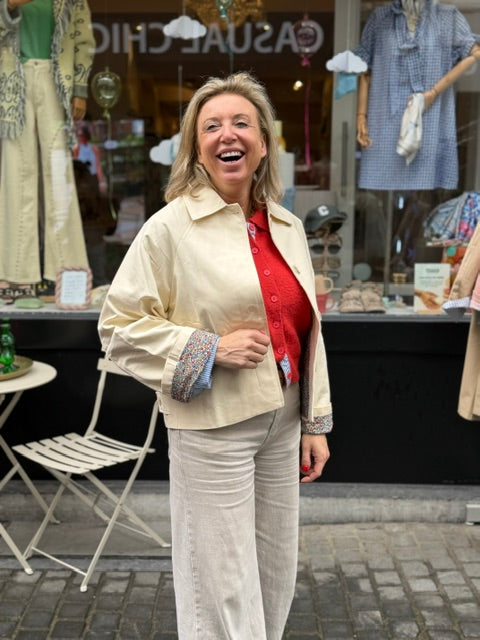 Passy Ivoire Veste zijkant