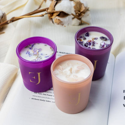 Manifest candles – set of 3 – color