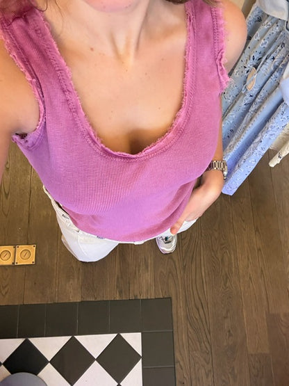 Dark Pink Muse Top