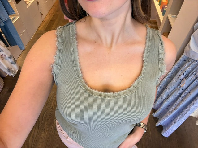 Sauge Douce Tank Top zij