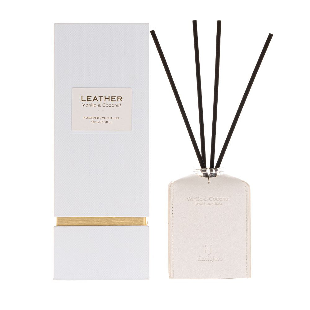 Leather Fragrance Sticks – Vanilla & Coconut